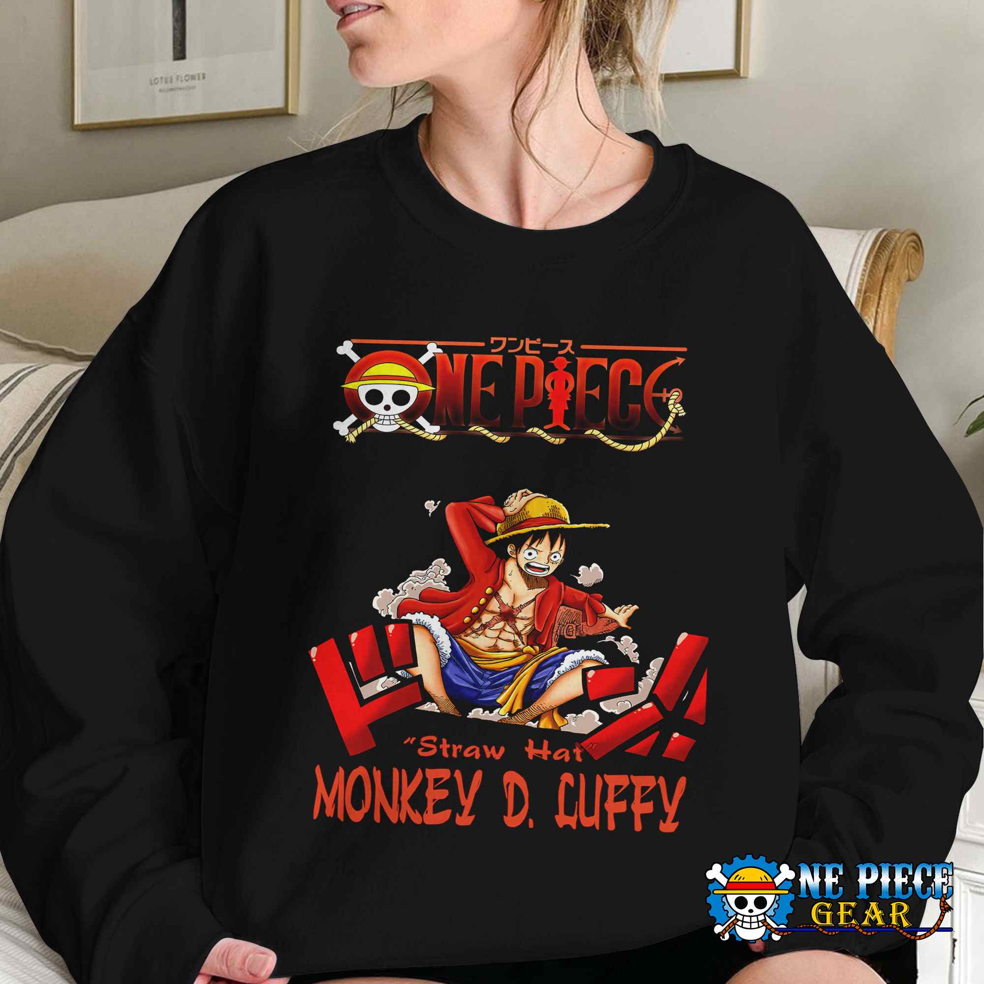 Straw Hat Luffy Sweatshirt