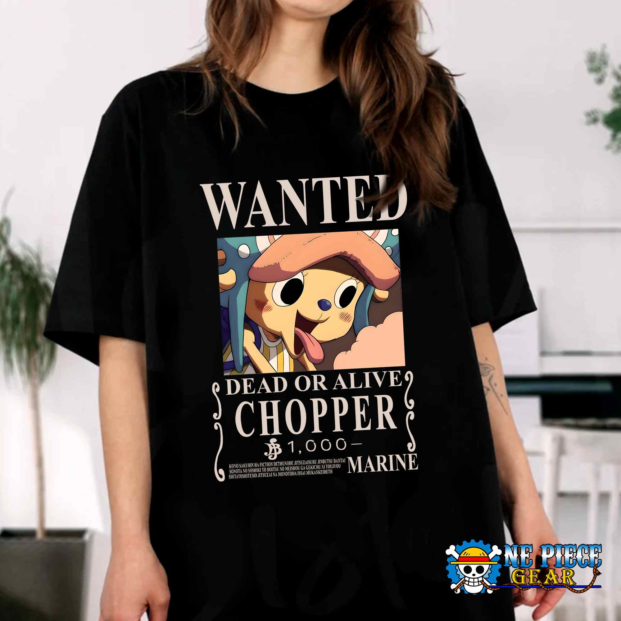 Cute Chopper One Piece T-shirt