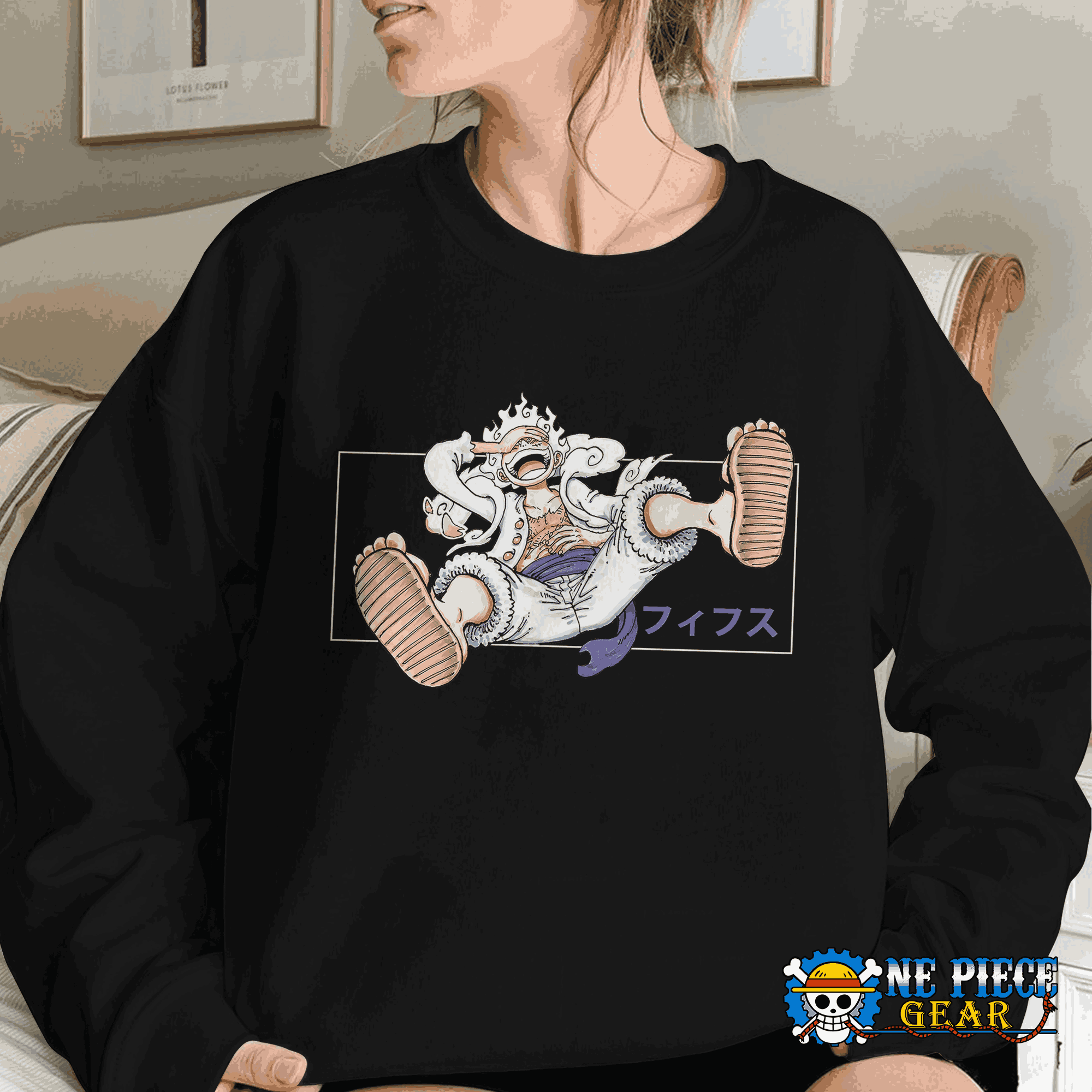 Luffy Gear 5 Sweatshirt