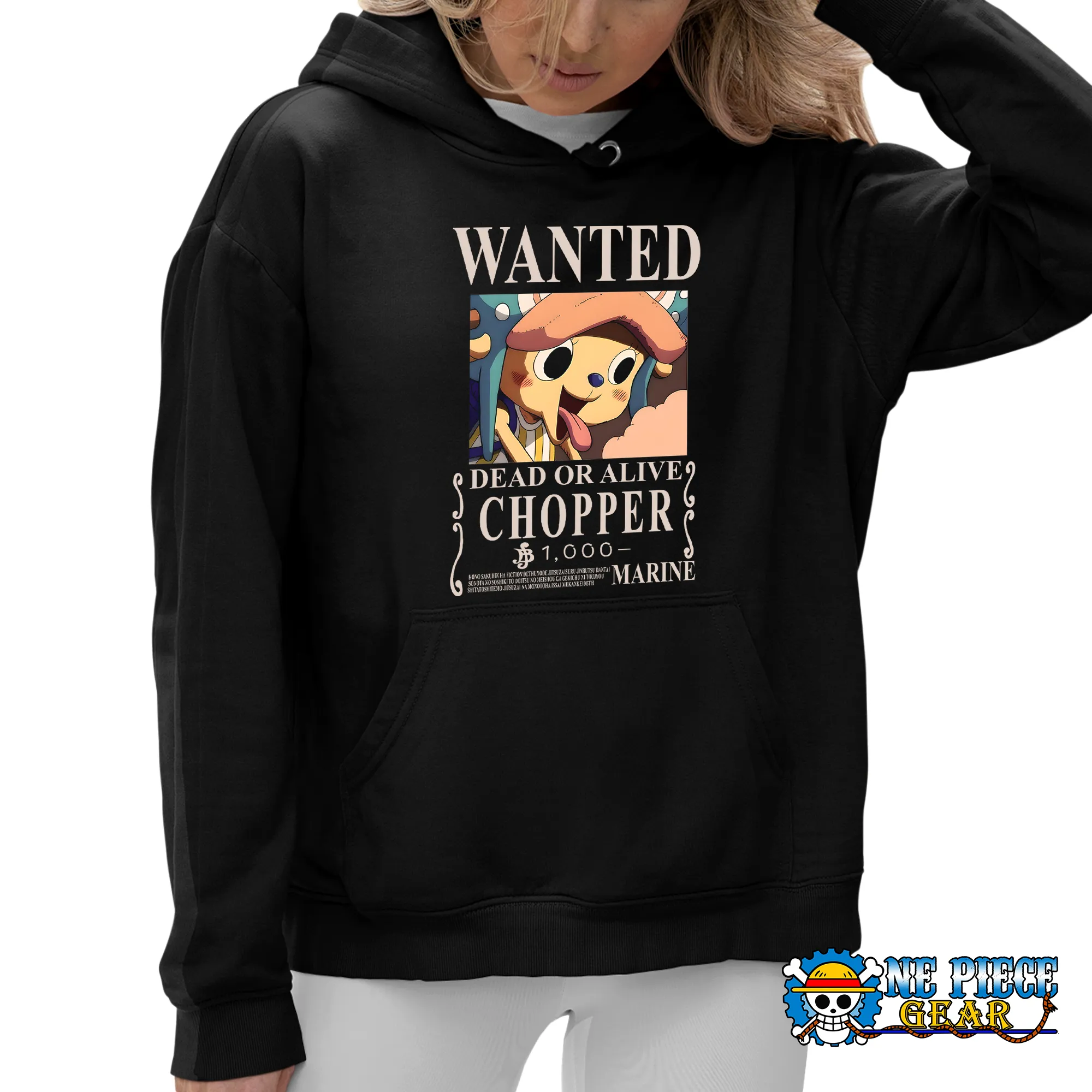 Cute Chopper One Piece Hoodie