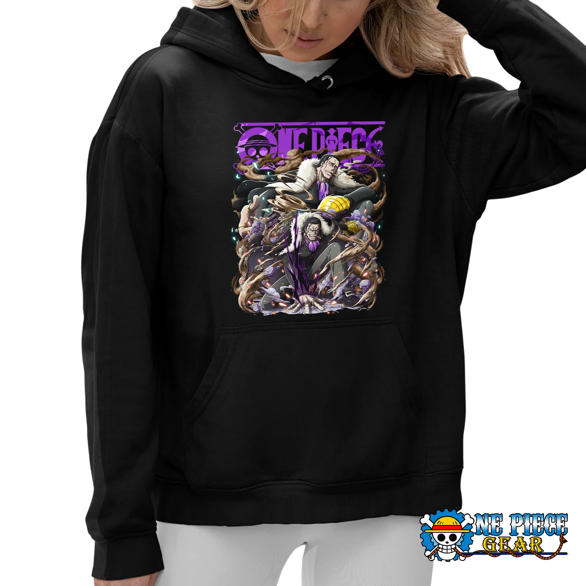 One Piece Crocodile Battle Hoodie