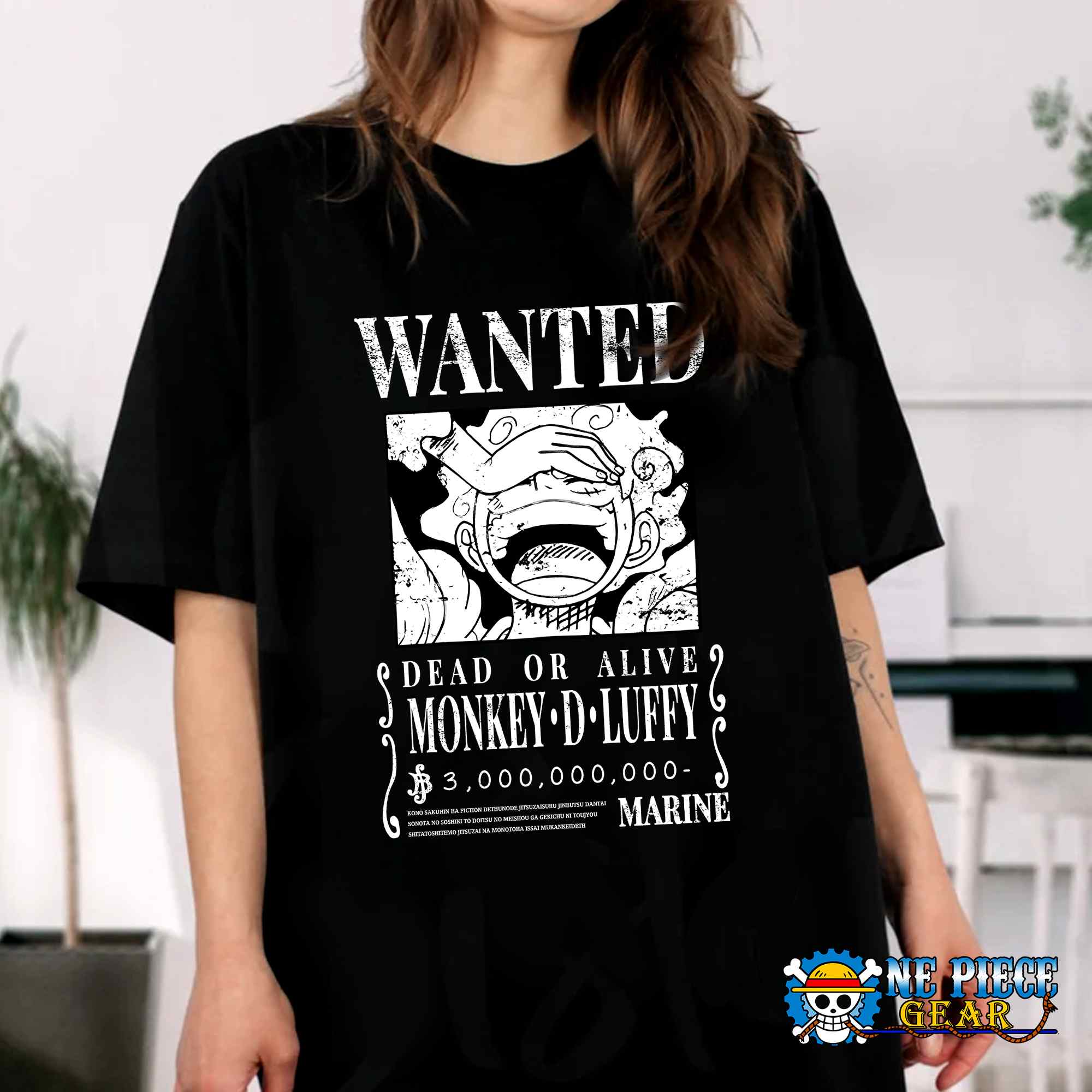 Monkey D Luffy Wanted Poster Gear 5