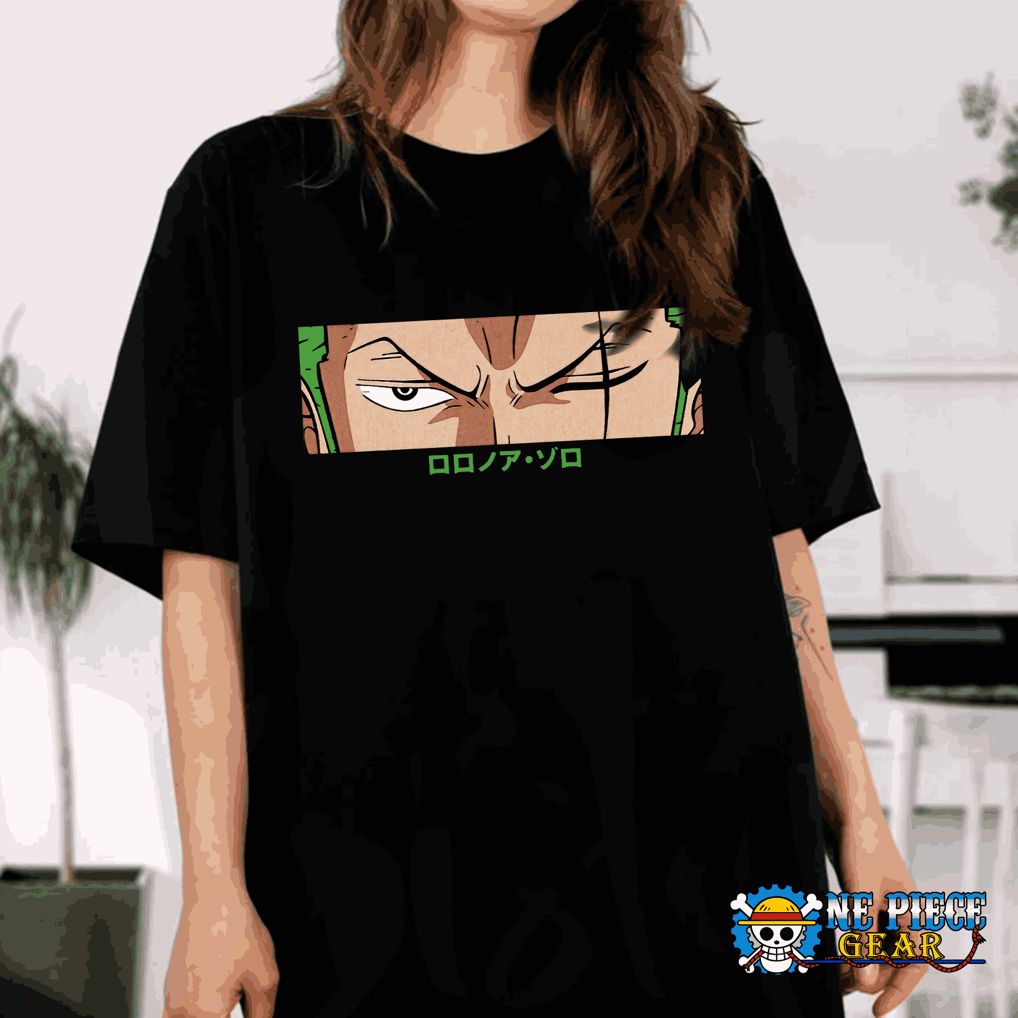 Roronoa Zoro Focused Eyes T-Shirt – One Piece